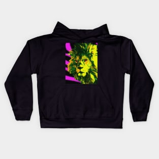 Pop Lion #1 Kids Hoodie